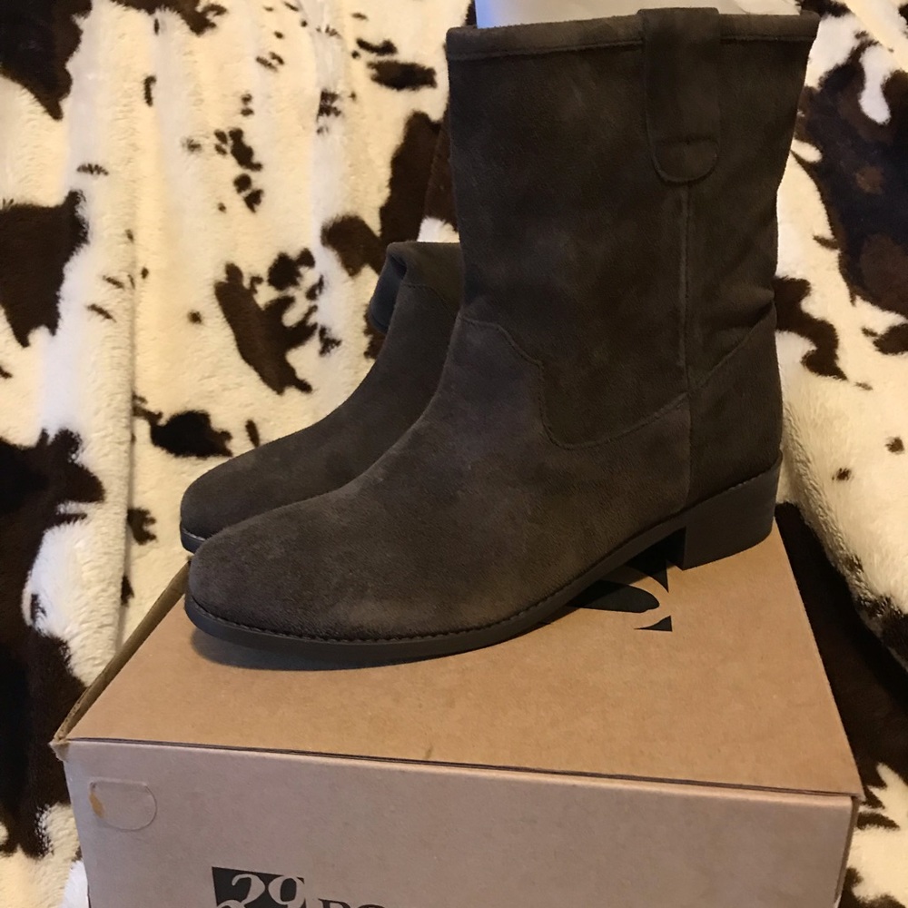 Suede Boots